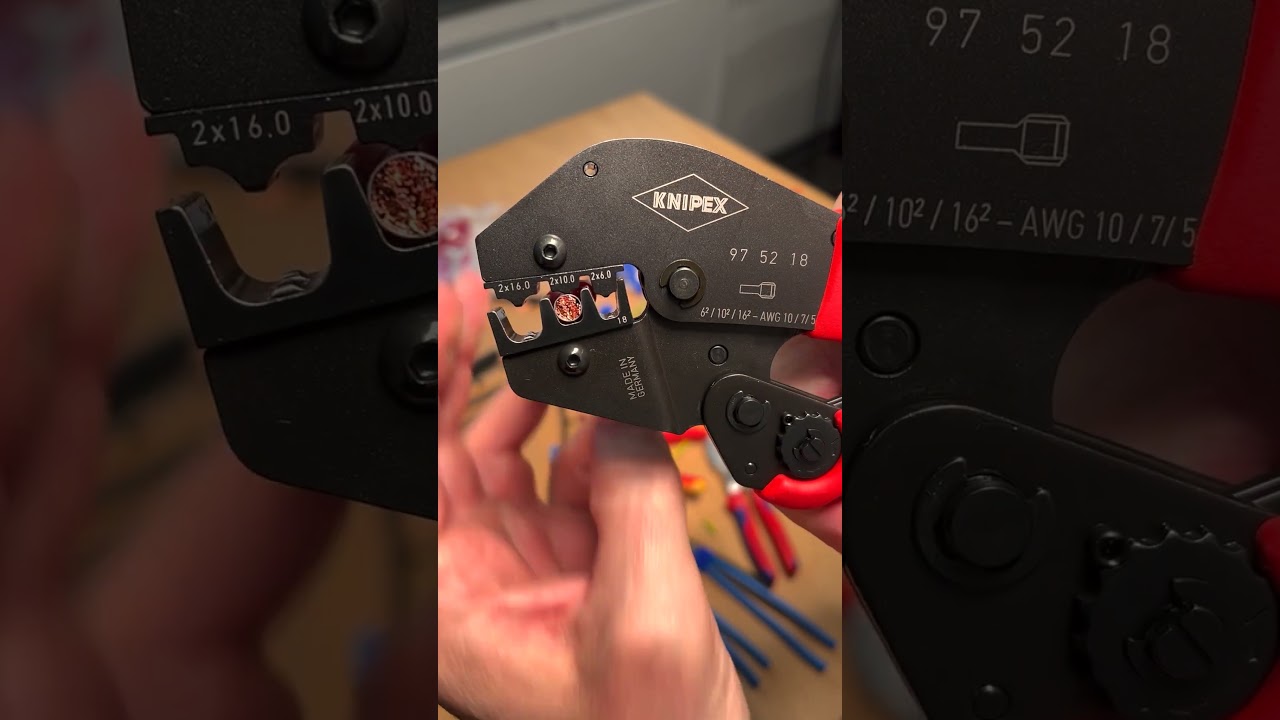 97 52 18 are the choice when crimping twin wire-end ferrules with capacities 2x6, 2x10, 2x16mm&sup2;