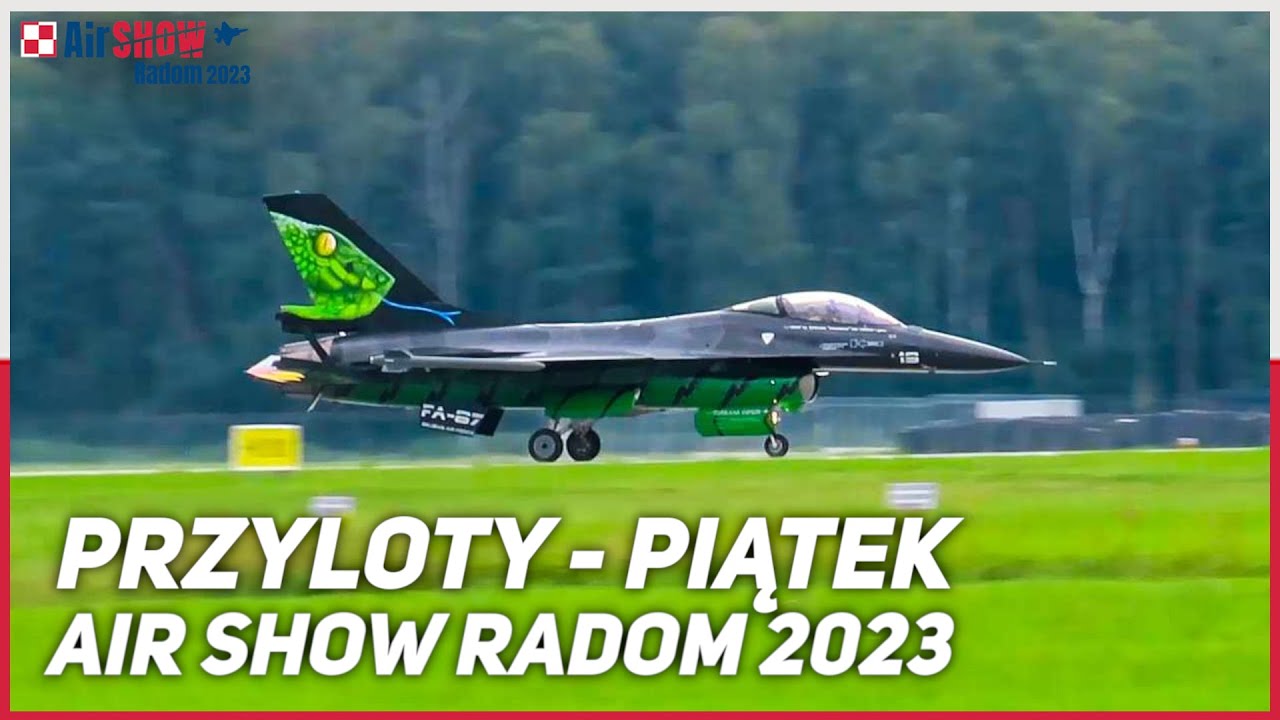 PRZYLOTY AIR SHOW RADOM 2023 - PIĄTEK