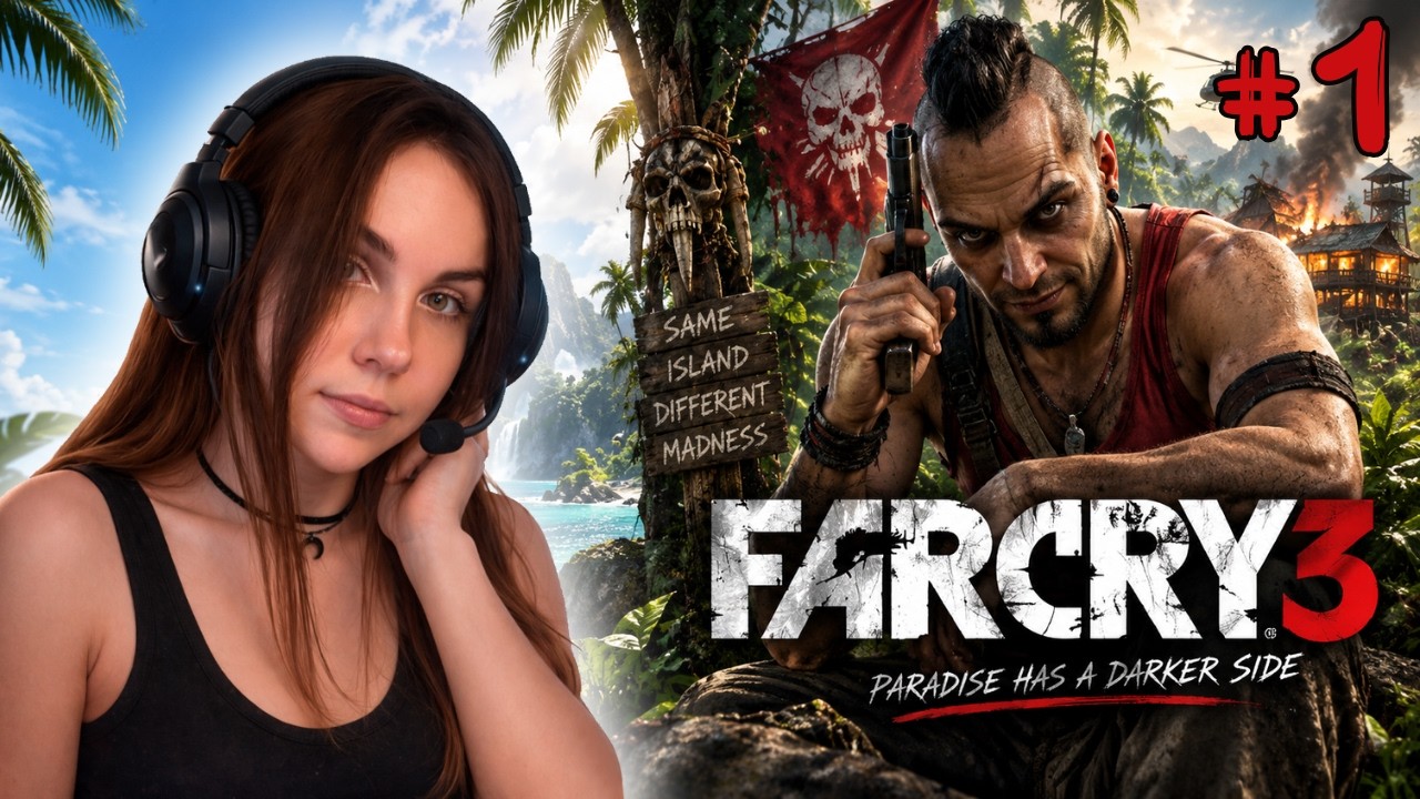 Far Cry 3 ВПЕРВЫЕ! [заказ] стрим #1 | DLSS 5
