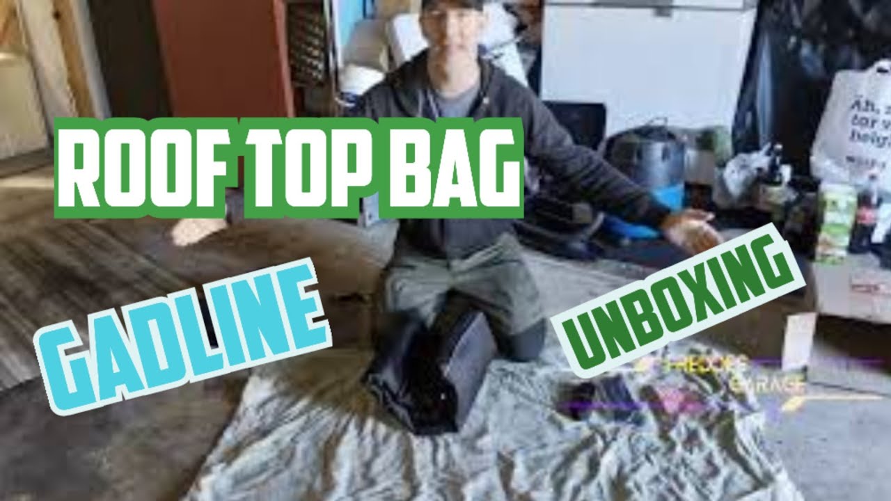 Waterproof RoofTop  Cargo Bag  #rooftopstorage #unboxing #installation