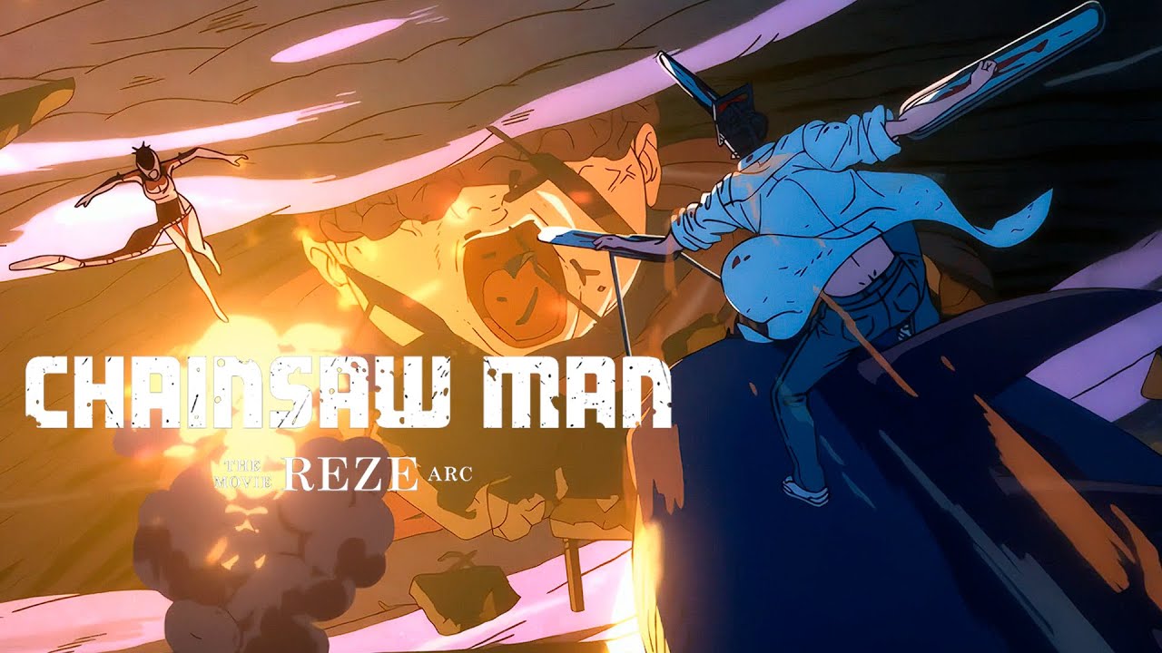 Reze vs Denji 4K | Chainsaw Man – The Movie: Reze Arc