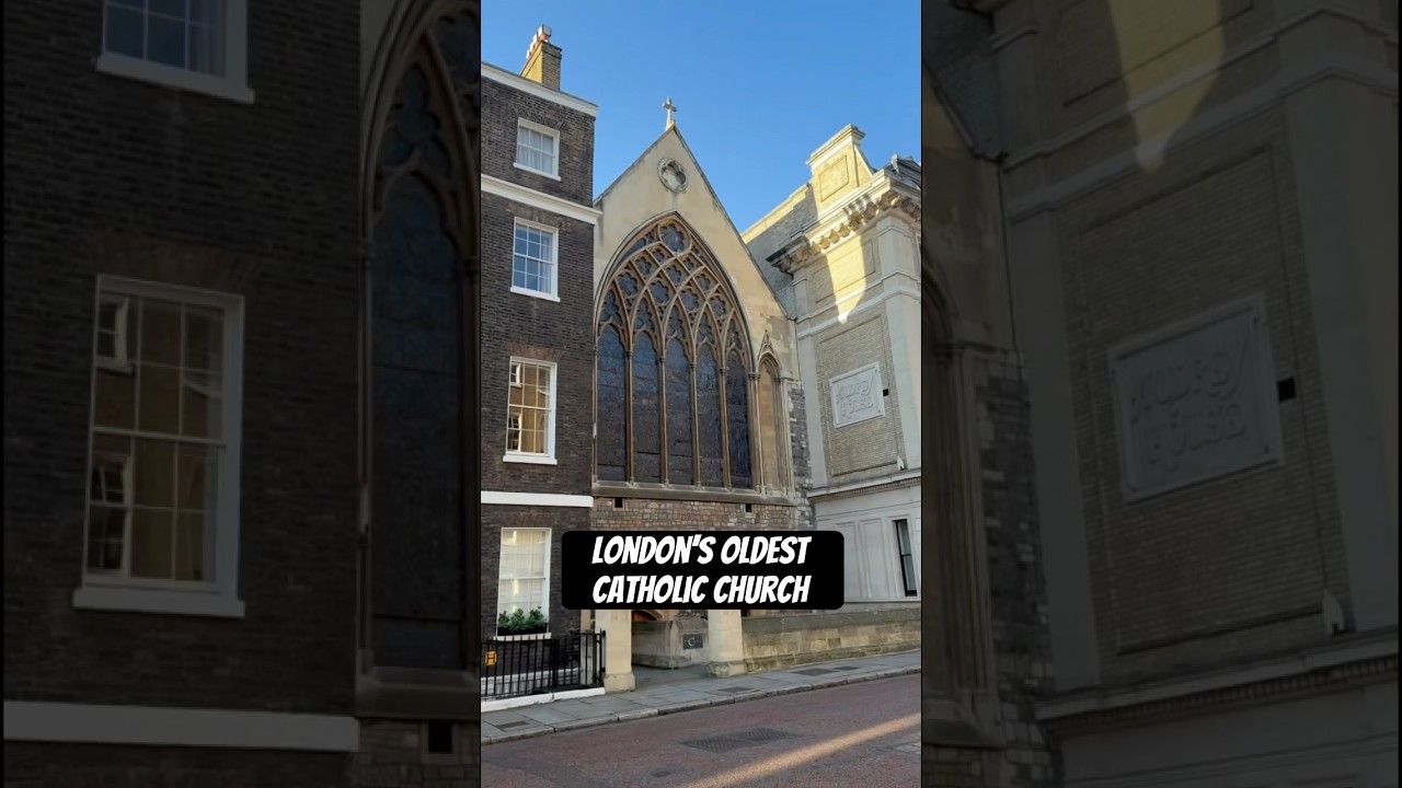 A medieval hidden gem on a Georgian street in London&hellip; #london #londonhistory