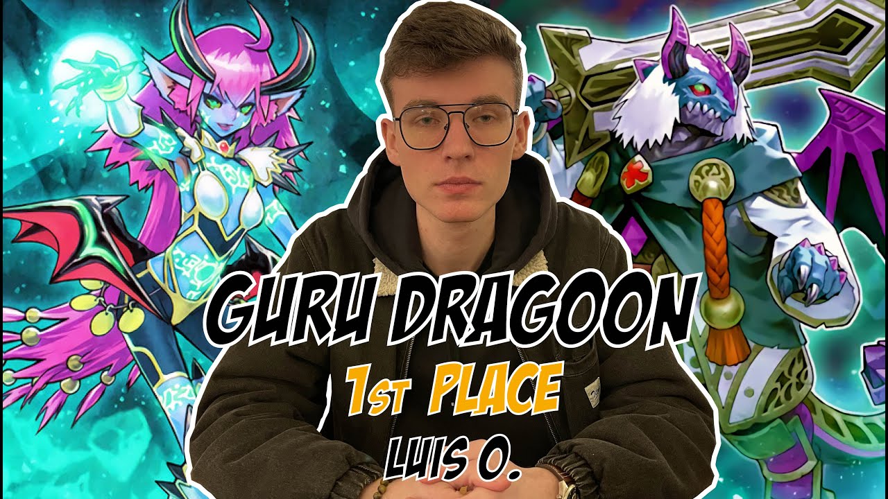 Yu-Gi-Oh! Subterror Guru Dragoon 1st Place Locals Deck Profile | Luis O. | März 2023