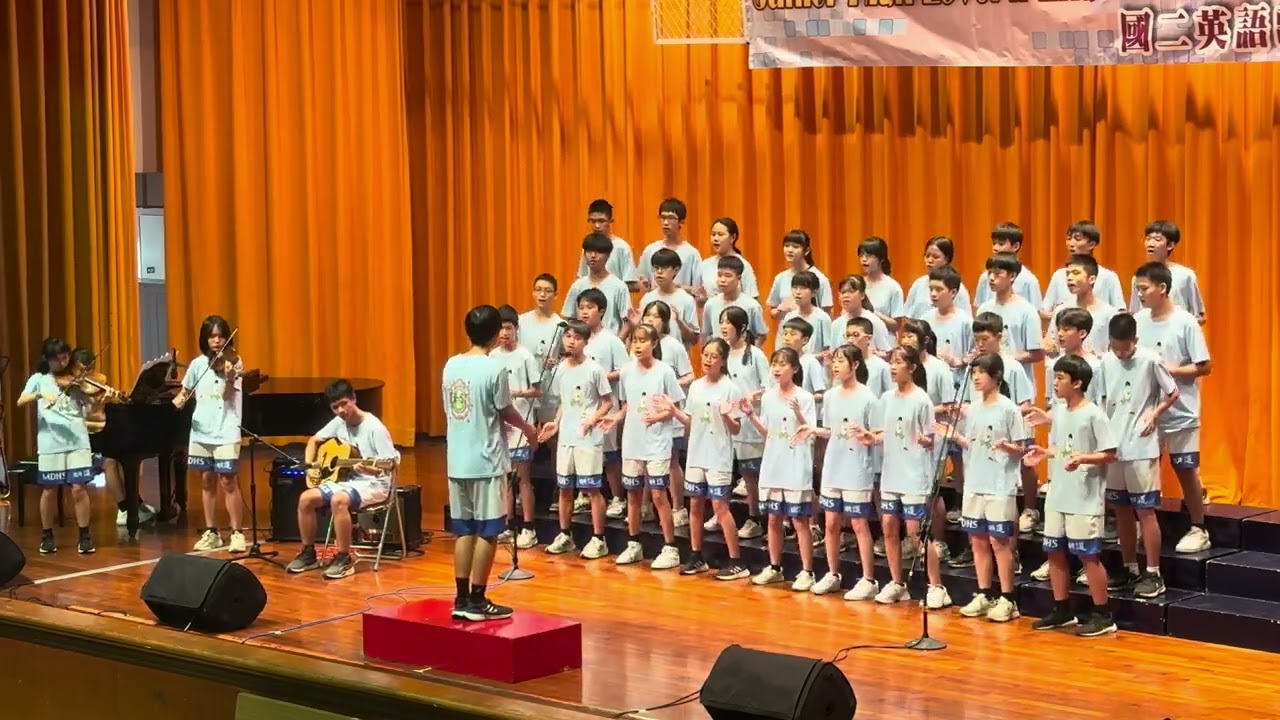 112明道中學國二英語歌唱比賽－國二8班