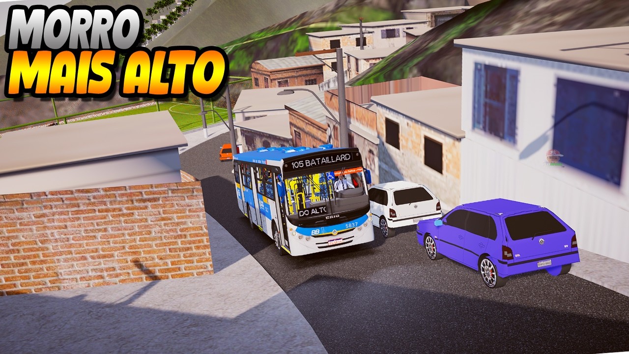 SUBINDO NO BAIRRO MAIS ALTO DA CIDADE!! PROTON BUS SIMULATOR  -G920