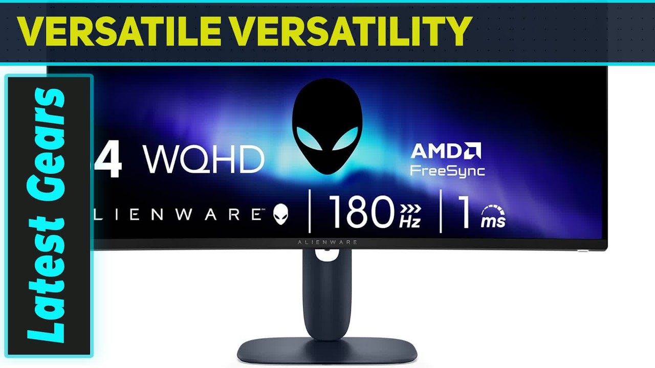Alienware 34 Curved Gaming Monitor &ndash; AW3425DWM Best 34-inch WQHD 180Hz Gaming Display