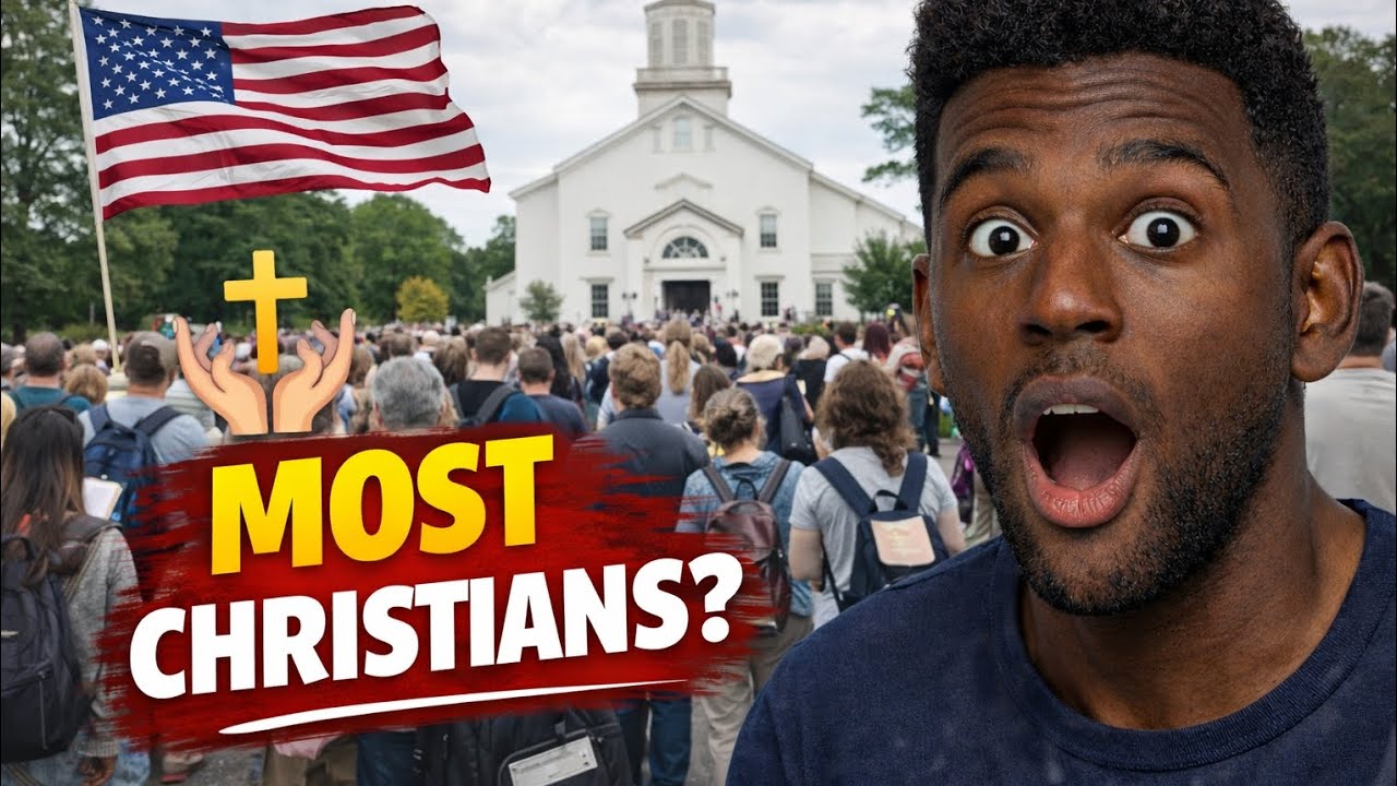 COUNTRY WITH THE MOST CHRISTIANS???😱🇺🇸🇺🇸🇺🇲.  #usa #didyouknow #funfacts #worldfacts #christian #us 