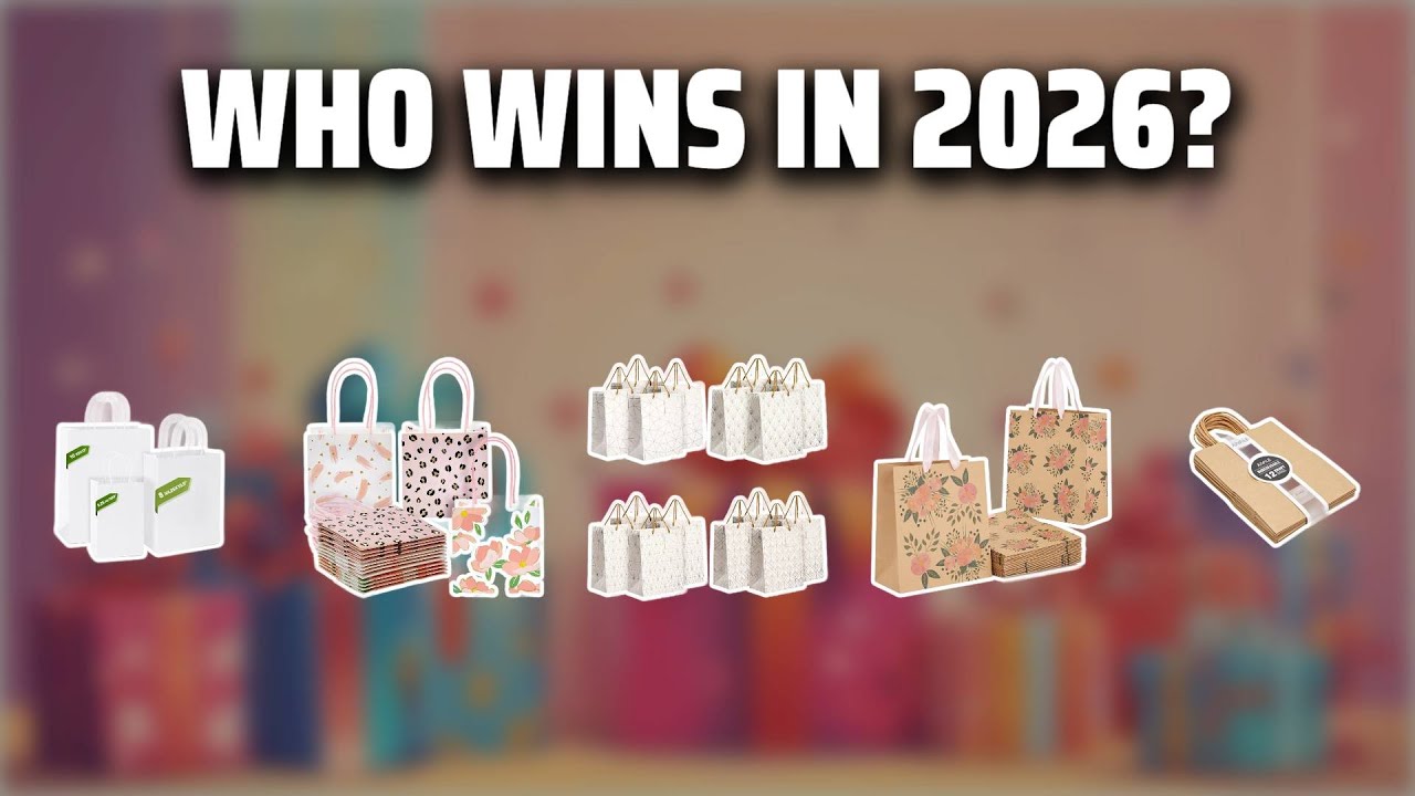 The Top 5 Best Gift Bags Pack in 2026 - Must Watch Before Buying!