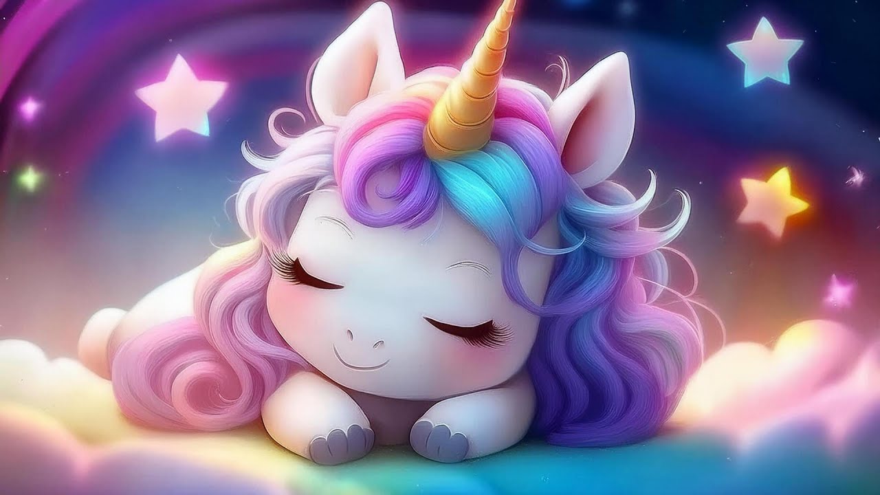 Baby Unicorn Lullaby Sleep Music sound for Soothing, Heal Mind, Melatonin release, Serenity