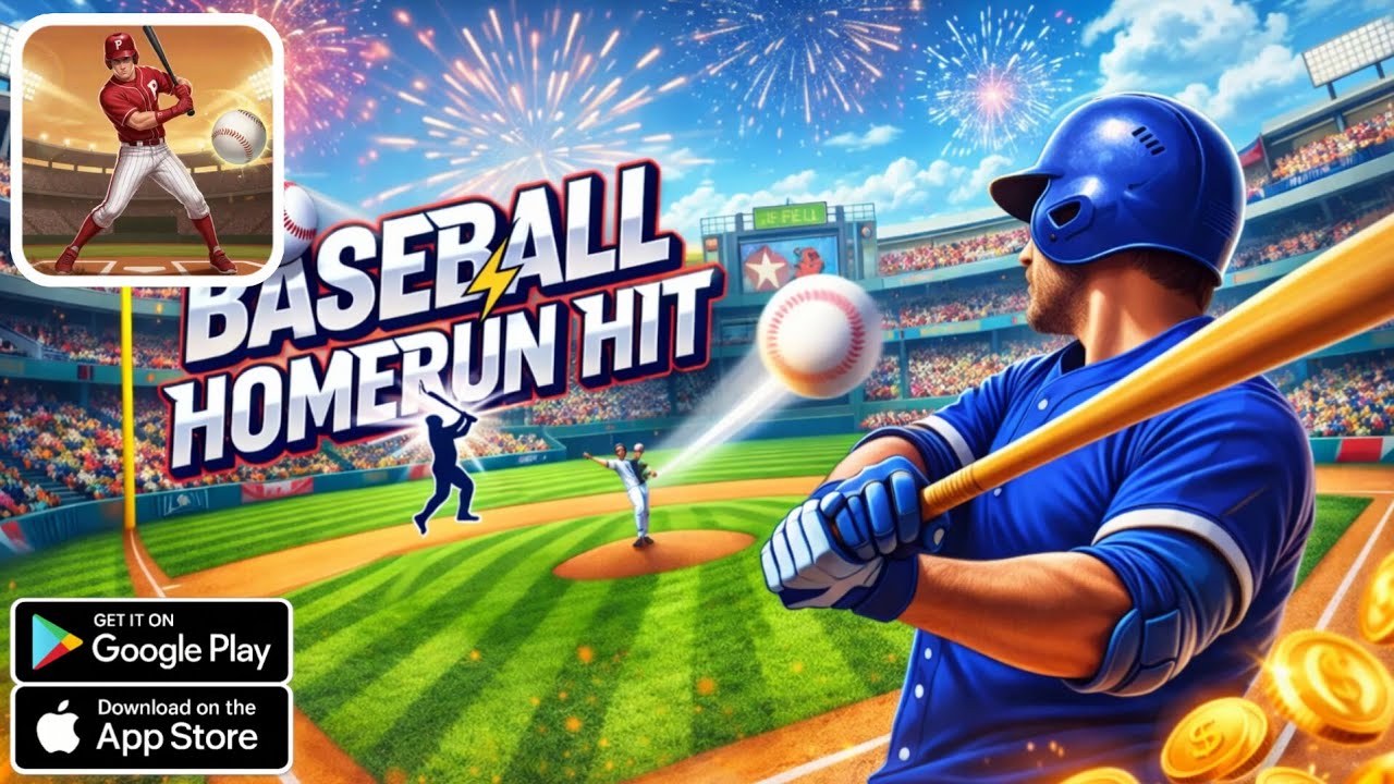 ⚾ Baseball Homerun Hit | Satisfying Home Run Gameplay 🏆🏟️