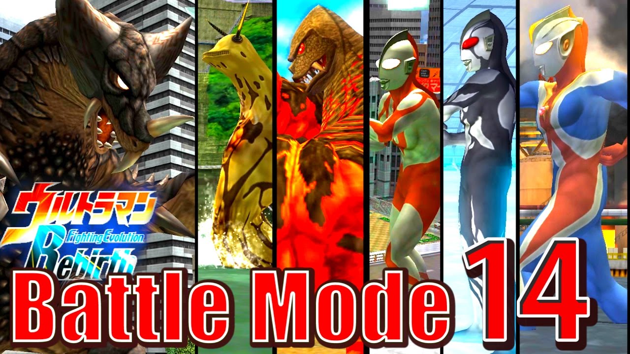 Ultraman FER - Battle Mode Part 14 - EX GOMORA ( 1080P HD )