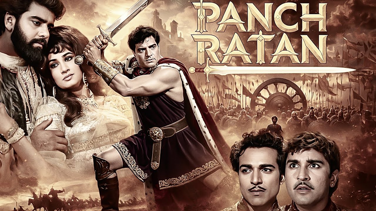 Panch Ratan Full Film (1965) - Vintage Bollywood Action Movie | Randhawa, Kamal Mehra, Sadhana Khote
