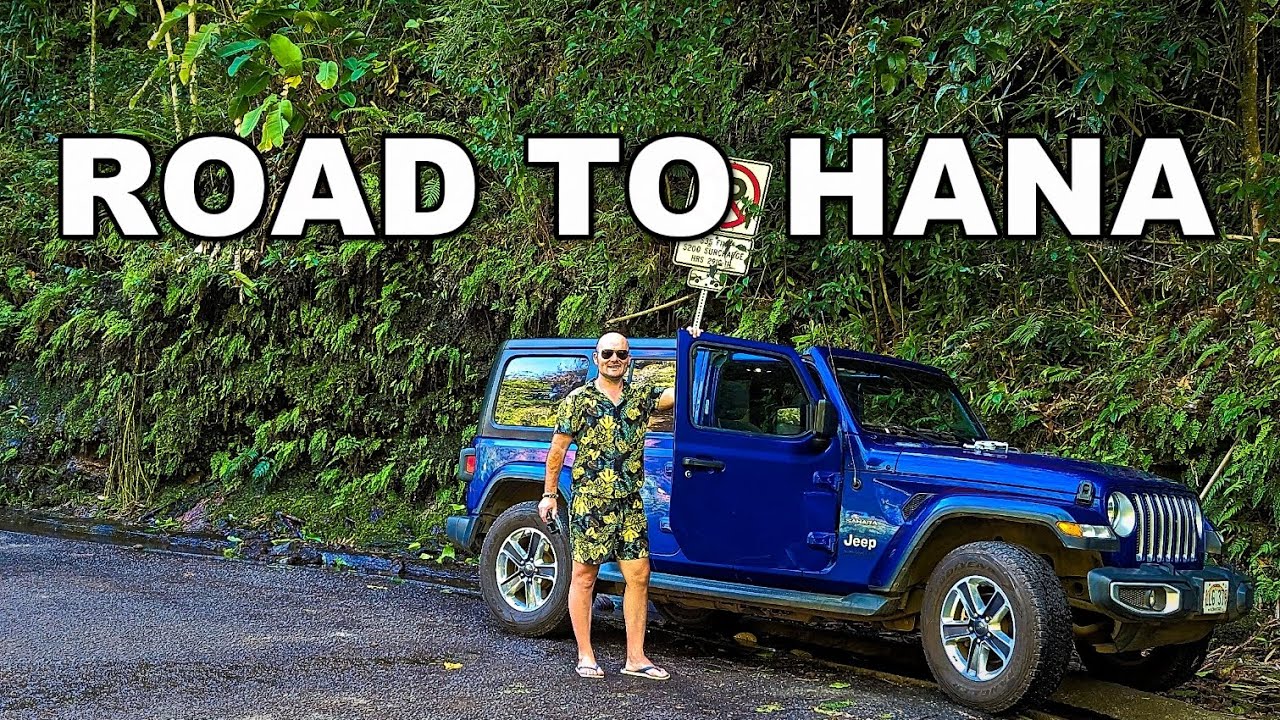 We Drove in Maui - From Road to HANA to Haleakala VOLCANO