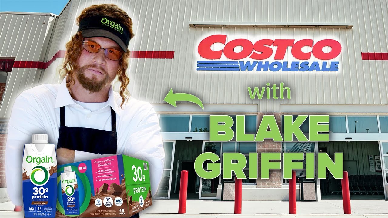 Blake Griffin Goes Undercover as 'Orgain Wayne' to Surprise Costco Shoppers!
