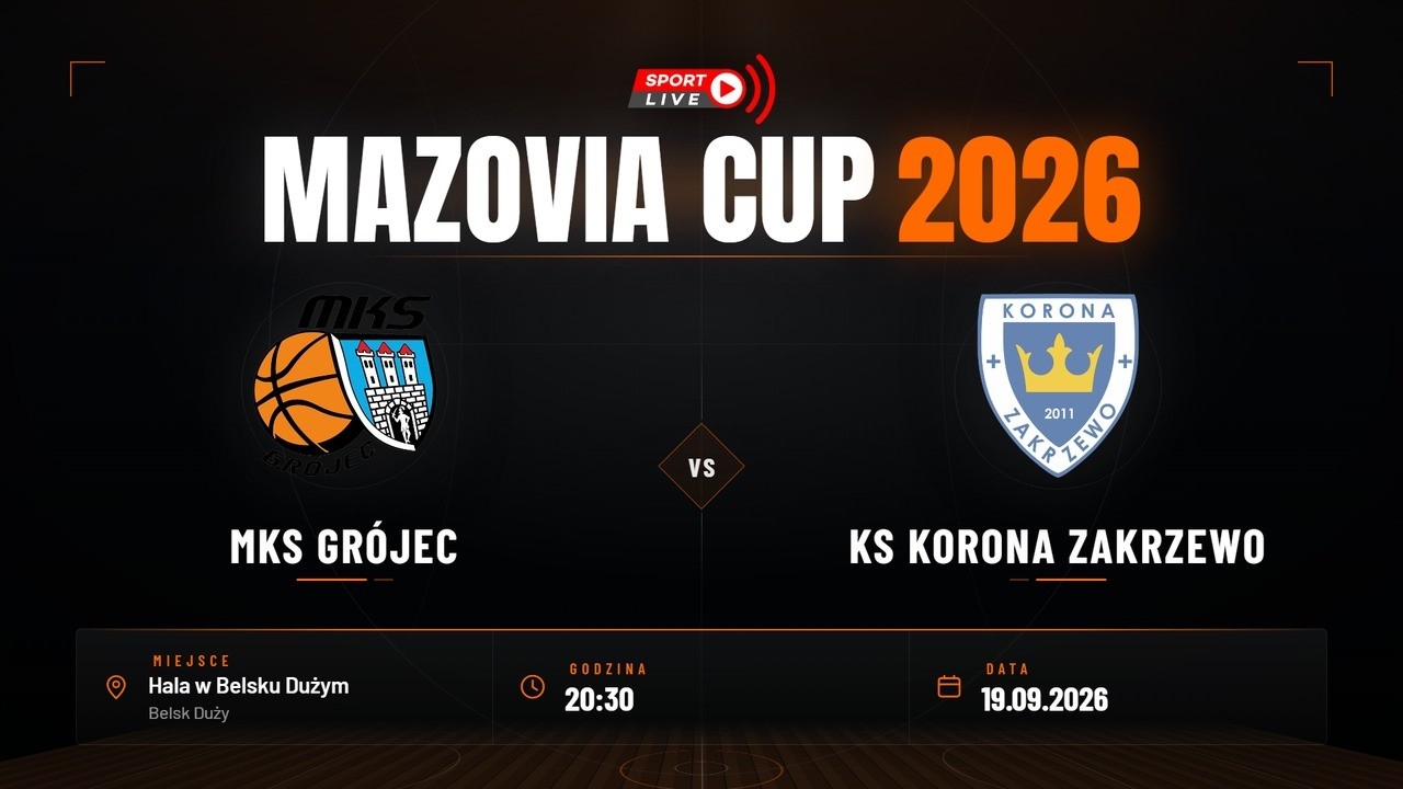 MKS Gr&oacute;jec - KS Korona Zakrzewo (Mazovia Cup 2026)