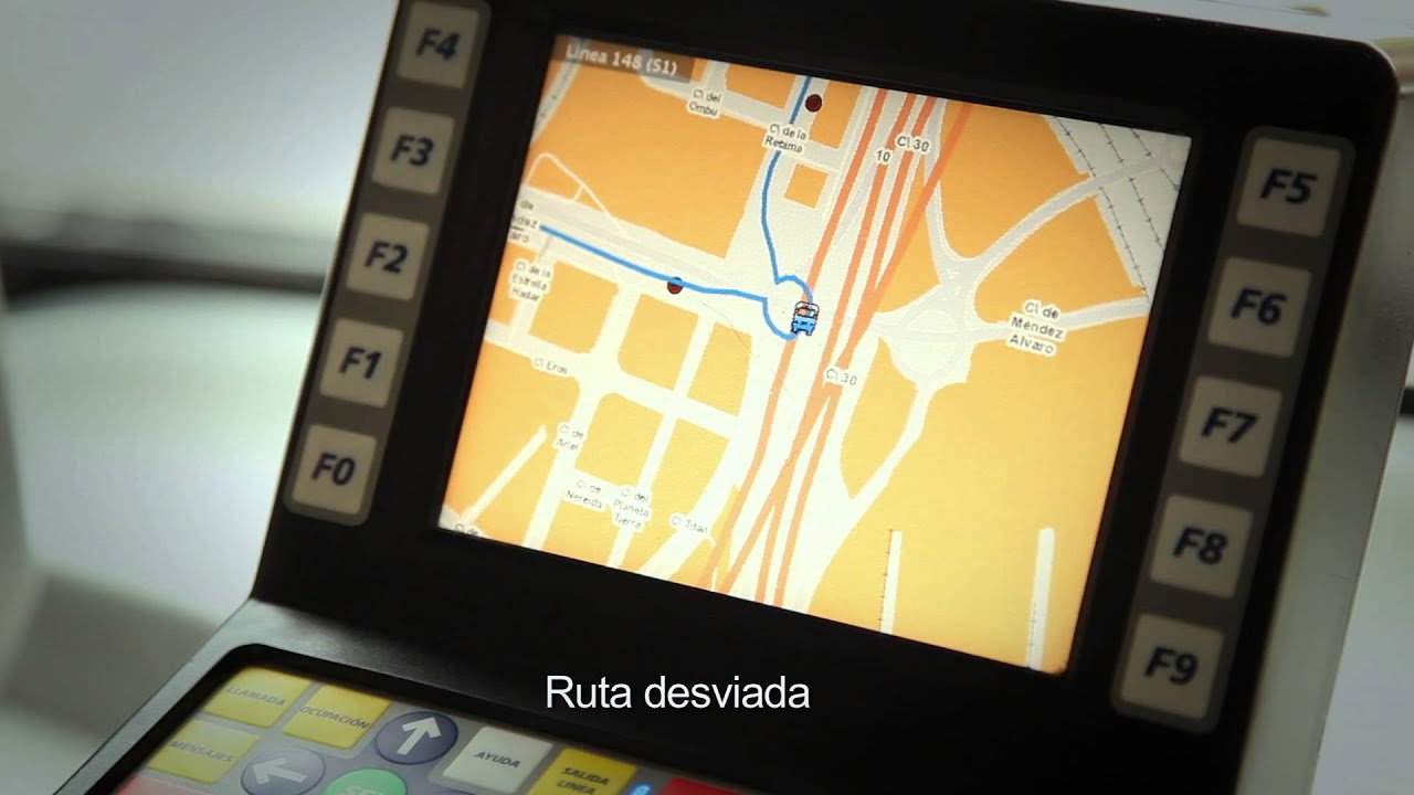 EMTNav: GIS para la ayuda en la conducción de autobuses urbanos