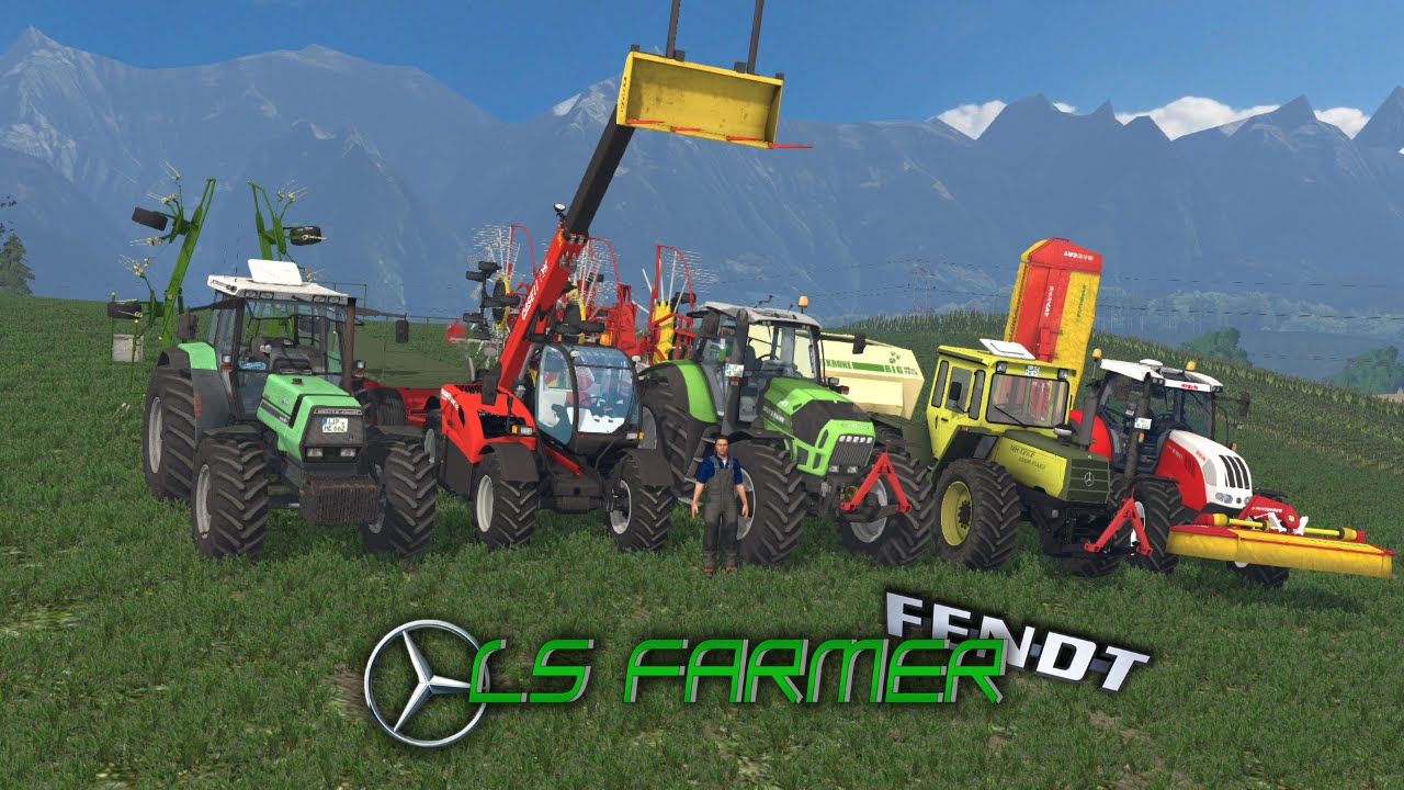 LS15 | [WIP Bergland] |Heuernte im Alpenvorland [60FPS] [1080P]