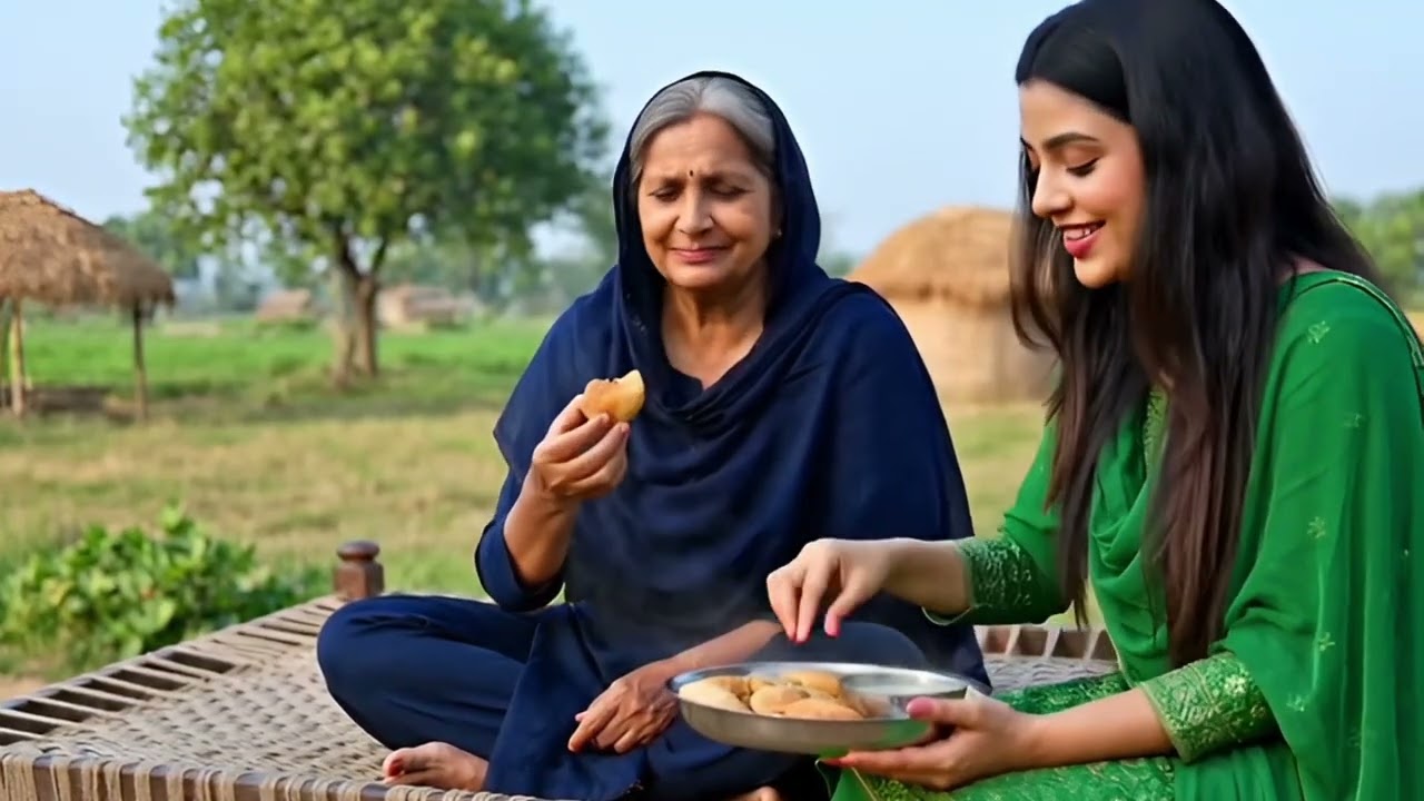 “Subah Se Raat Tak 🌾 Saas Bahu Ka Pyara Gaon Wala Safar”