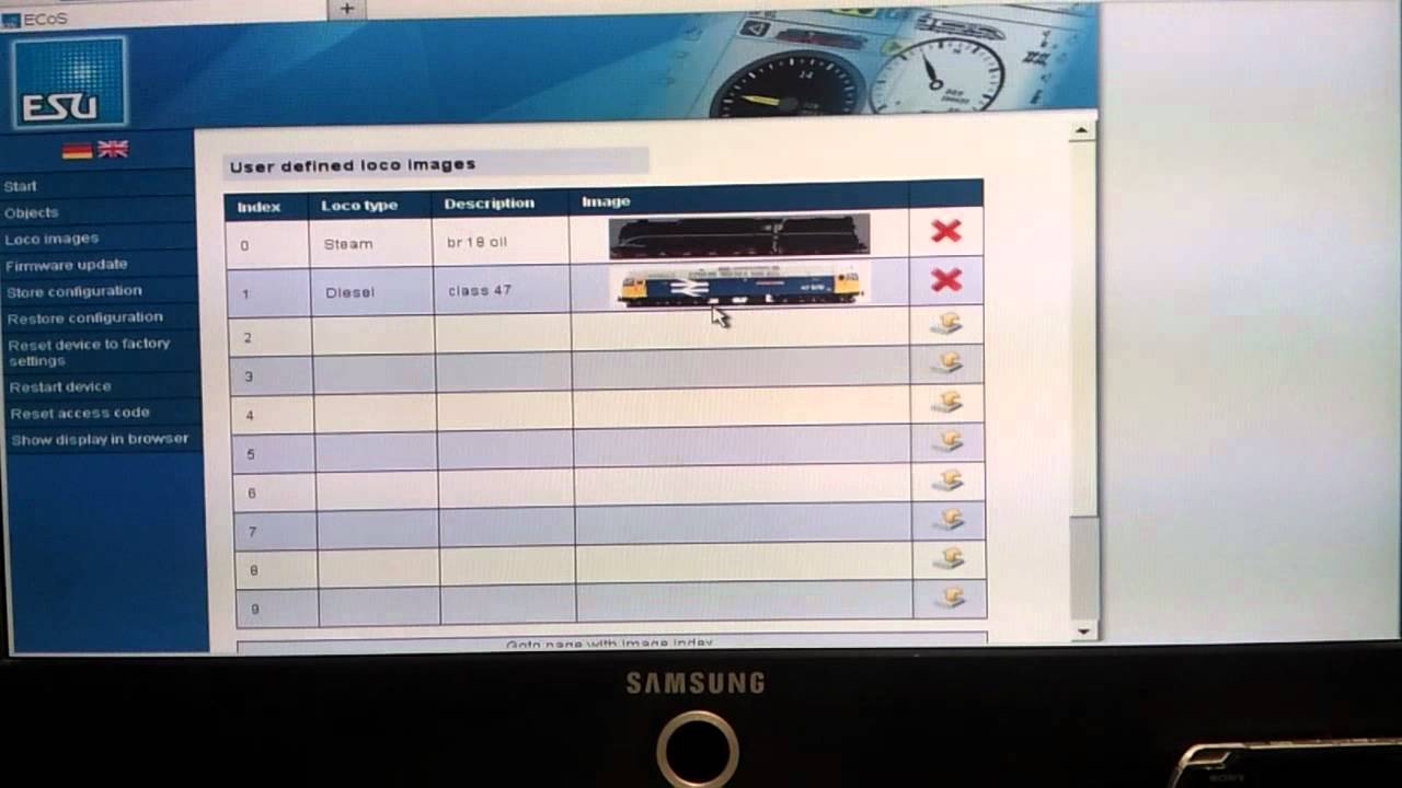 Esu ecos 50200 adding loco images to the ecos