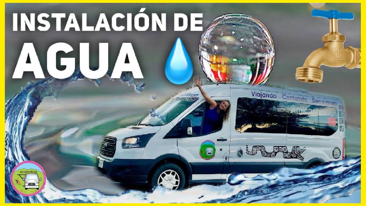 💧Paso a Paso del Agua en la Van ❄️🔥 - #vanconversion @micantoNvan