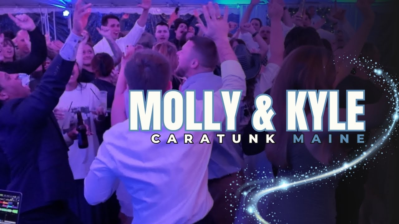 Molly & Kyle's Wedding | Maine Lakeside Cabins | Caratunk, Maine | DJ Chris Bouchard