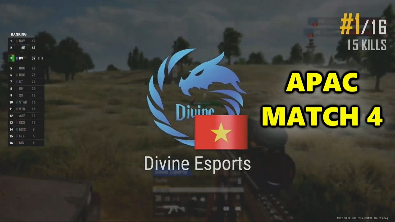Divine Esports - Battle Arena Elites - PUBG Continental Series 2: Asia Pacific - Match 4