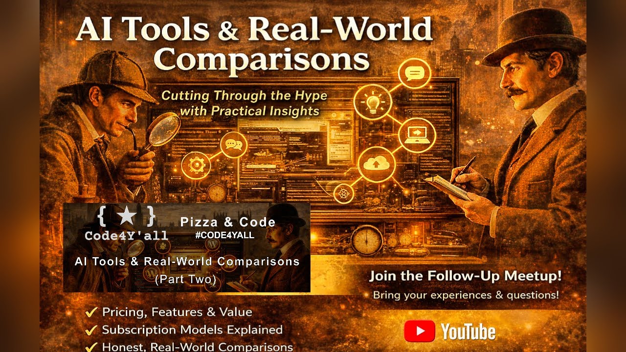 AI Tools & Real World Comparisons. Hosted by Steve G.