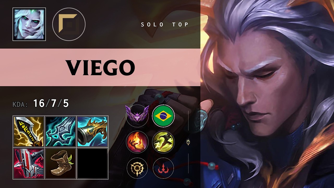Viego Top vs Yone - BR Master Patch 26.15