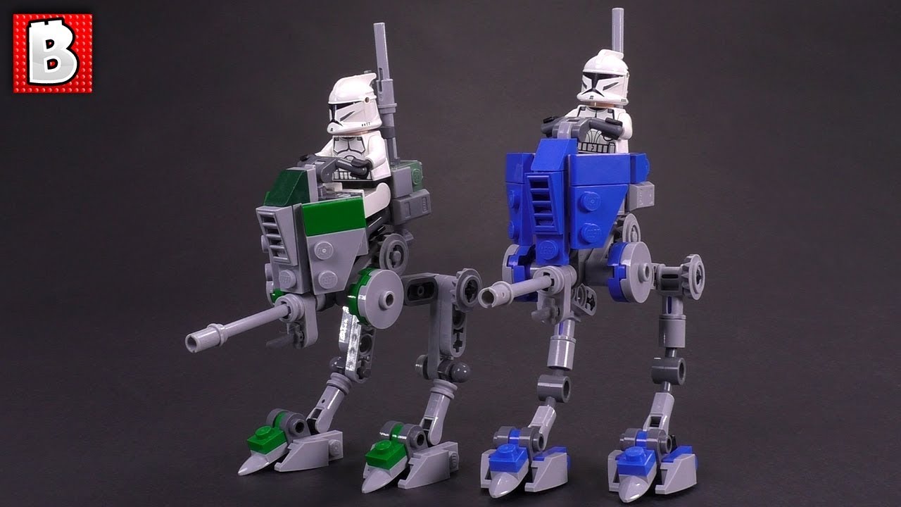 LEGO Star Wars AT-RT Republic Scout Walker Clone Wars AMAZING Detailing Custom Build