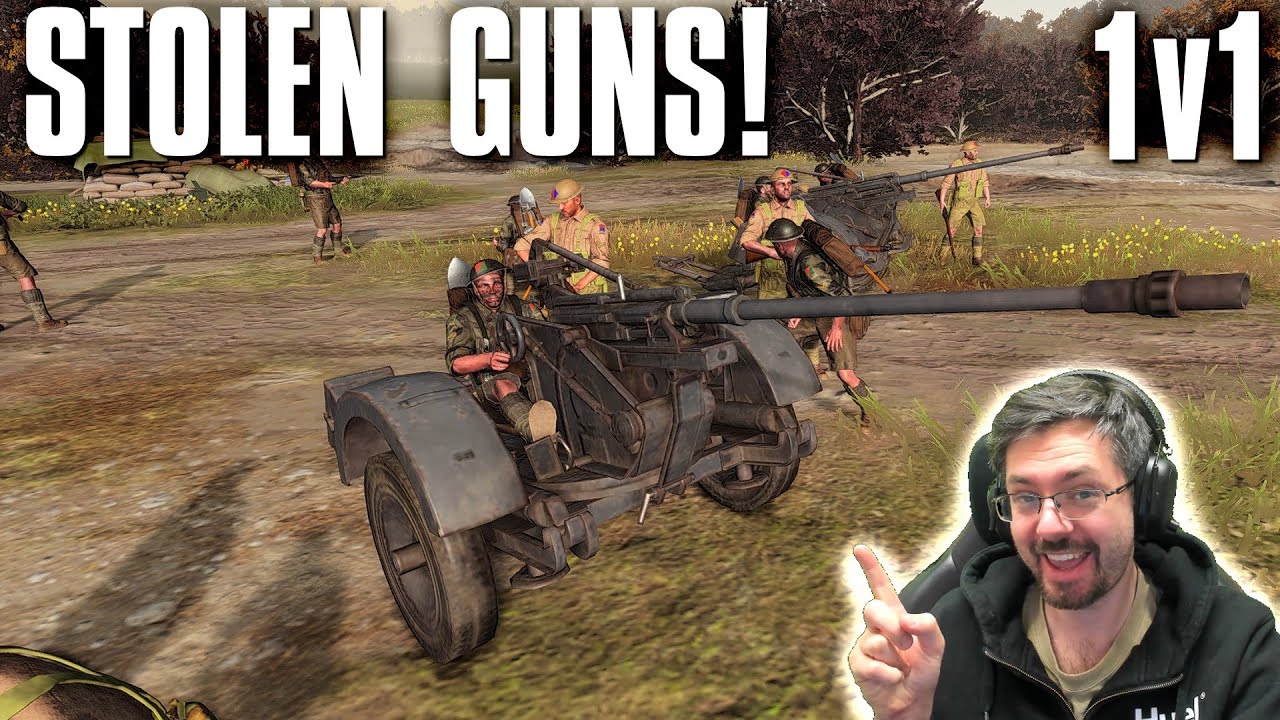 I STOLE ALL HIS FLAK GUNS in this Company of Heroes 3 Match!