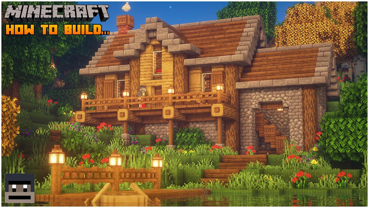 Minecraft Lake House Tutorial