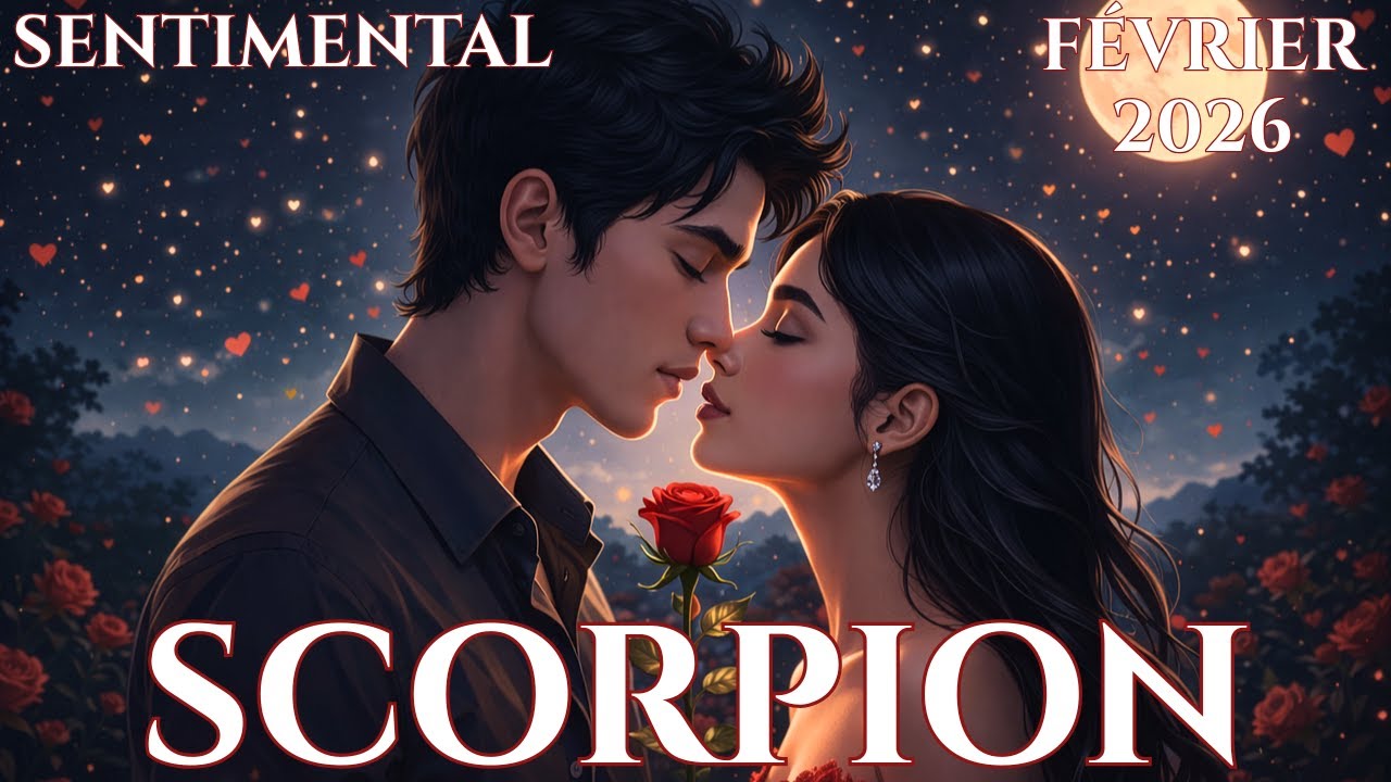 ♏ SCORPION SENTIMENTAL FÉVRIER 2026 🩷🌙 Un amour en douceur