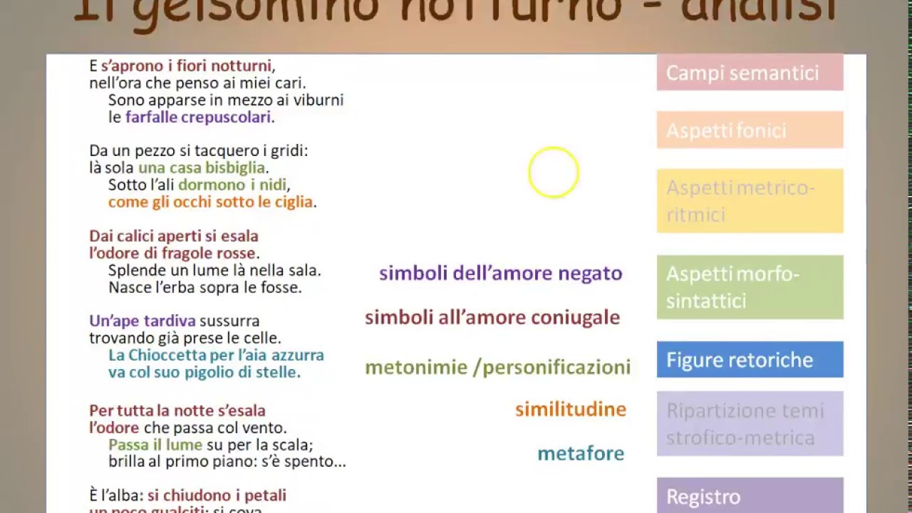 Il gelsomino notturno - analisi del testo (3)