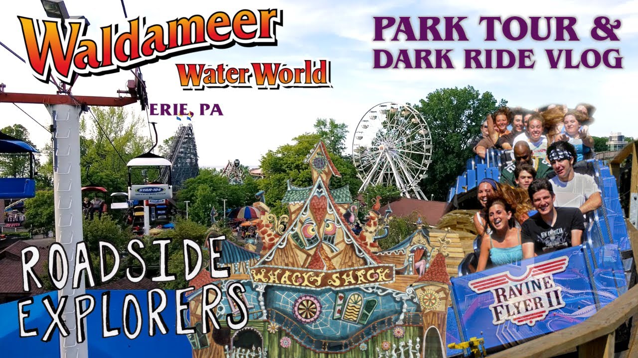 WALDAMEER PARK Tour & Dark Ride Vlog Whacky Shack & Pirate's Cove On-ride POVs
