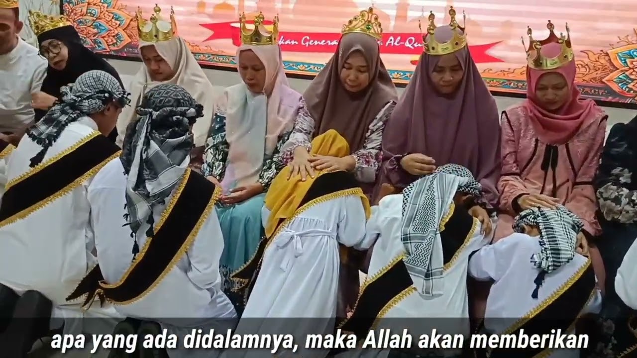 Mahkota 👑 Kemuliaan untuk Orang Tuanku || Wisuda Hafidz/Hafidzah Juz 30 TPQ binaan LP3Q-QC 2026