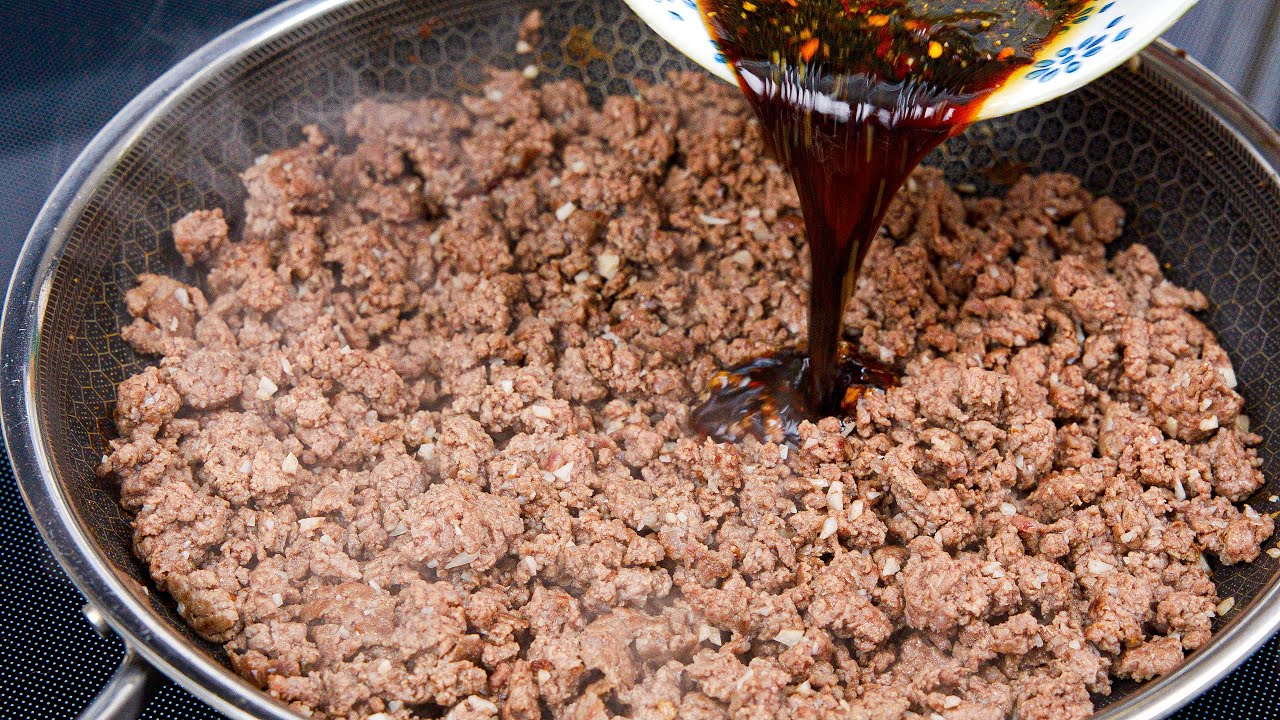 Мой корейский друг поделился этим простым и вкусным семейным рецептом! Рецепт риса и говяжьего фарша