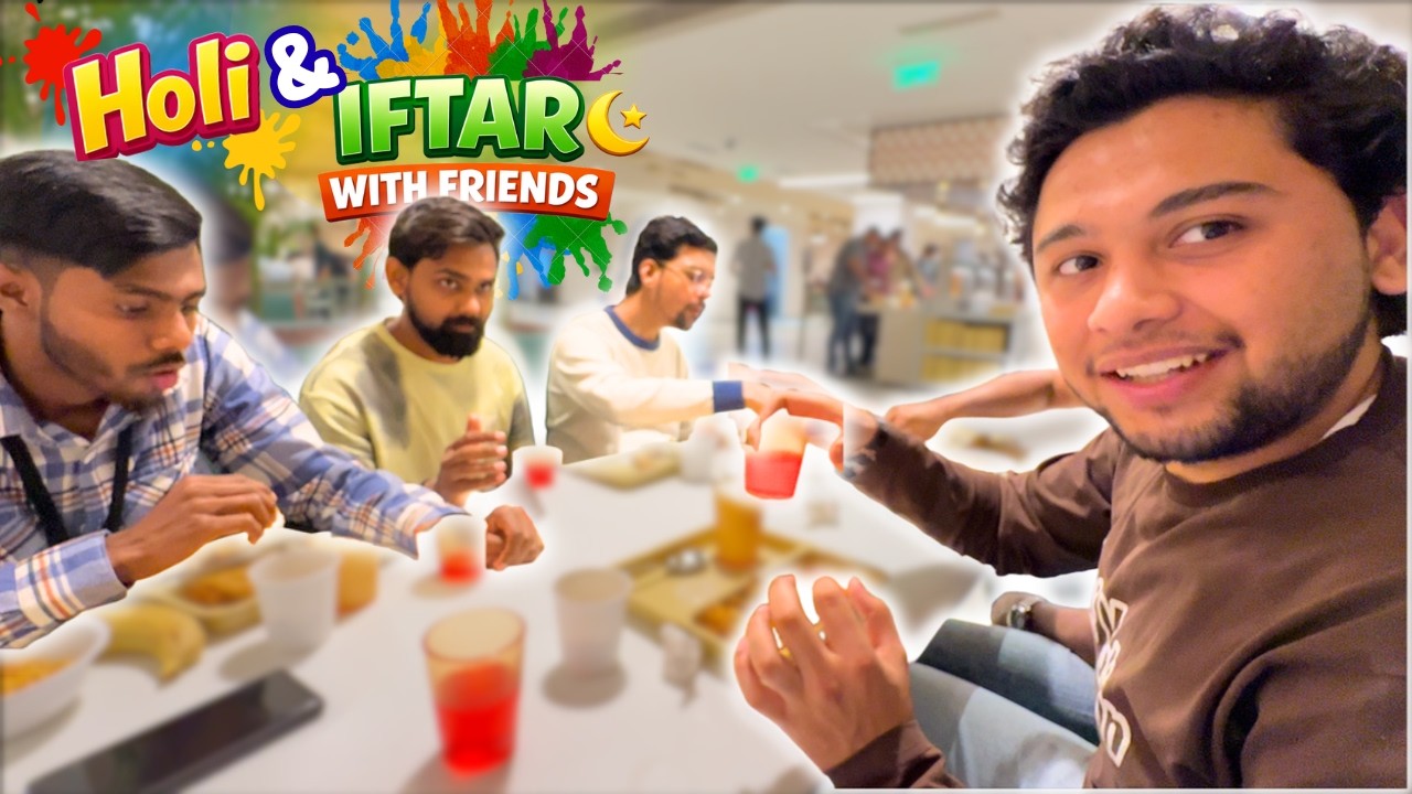 HOLI  ke din Non-Muslim friends ke sath ROZA IFTAAR | Ramzan Vlog 14 | Sahil's Way