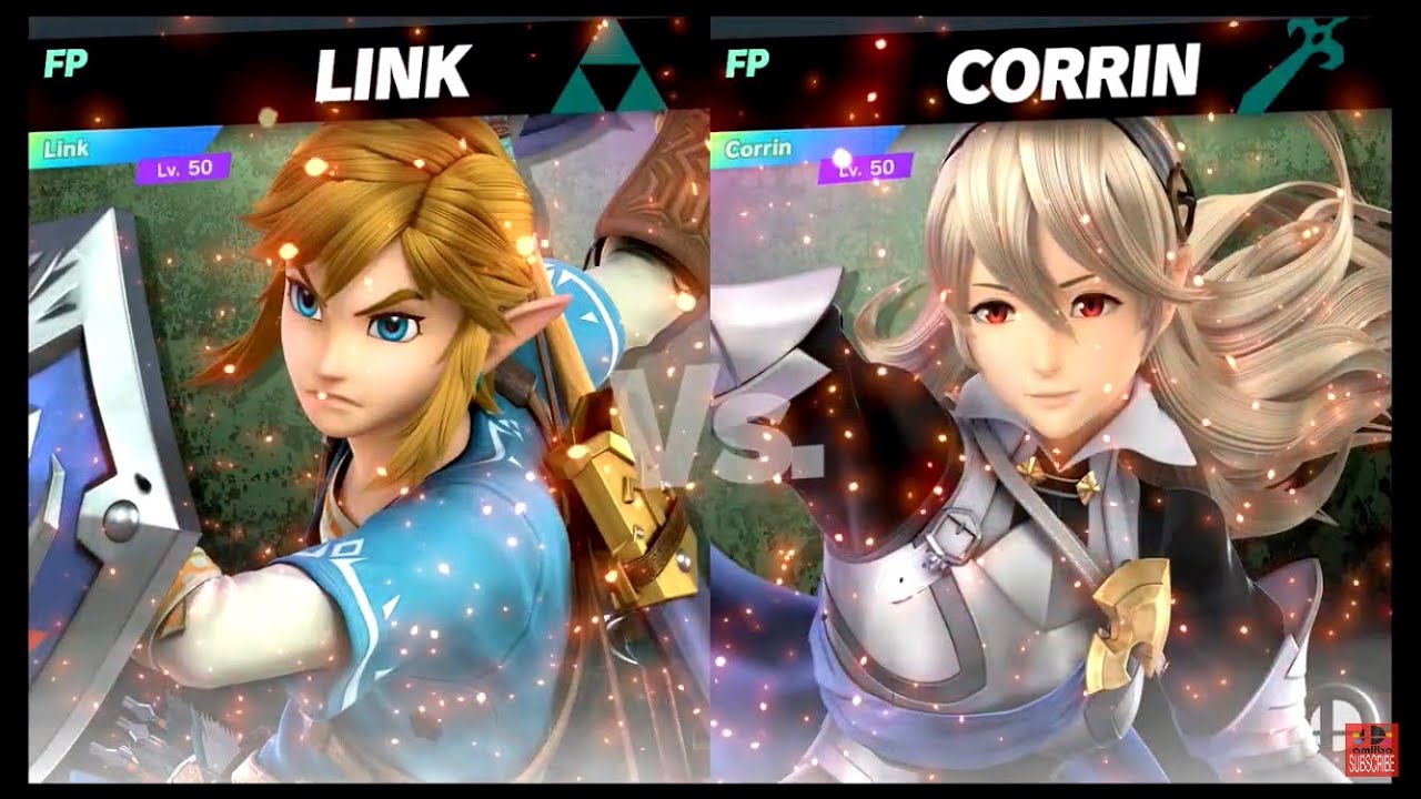 Super Smash Bros Ultimate Amiibo Fights – Link vs the World #63 Link vs Corrin
