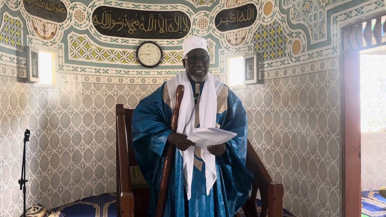 Khoutba Imam DRAMÉ du Vendredi 29 Août 2025 en wolof (part 1 )