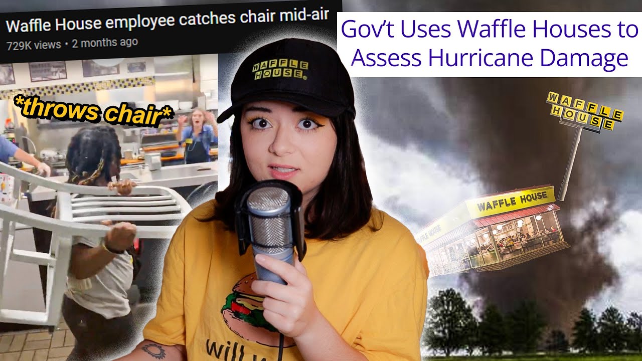 Самый хаотичный ресторан в Америке: Waffle House