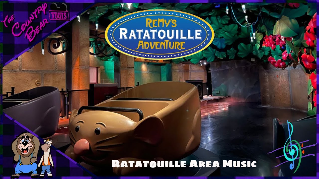 Remy’s Ratatouille Adventure - Area Loop Music (Epcot)