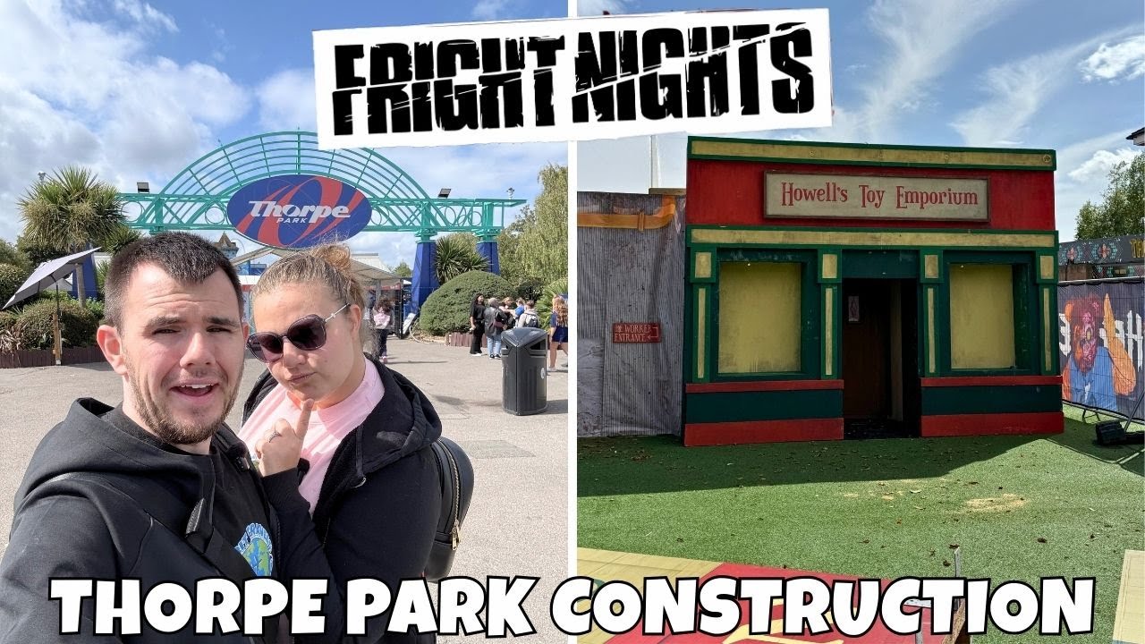 Thorpe Park Updates - Fright Nights Construction HAS STARTED!