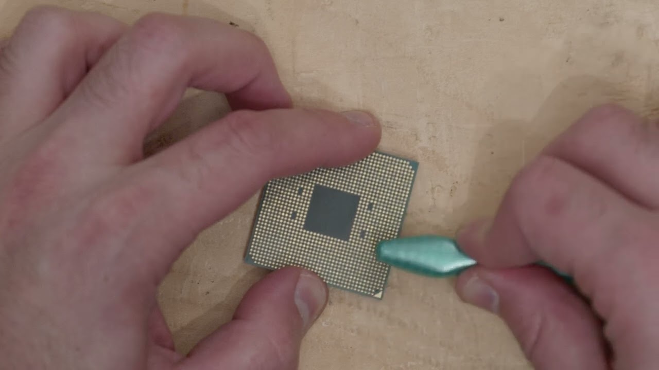 Chill Builds Adventure!  How to Clean Thermal Paste from CPU Pins