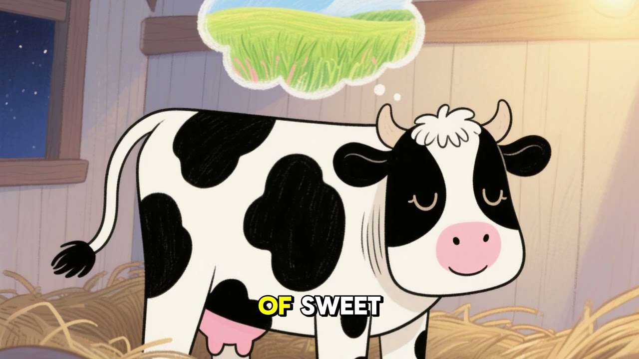 Night Sounds at the Farm — Shapes Can’t Sleep 🌙🐄 | Relaxing Funny Night Story for Kids