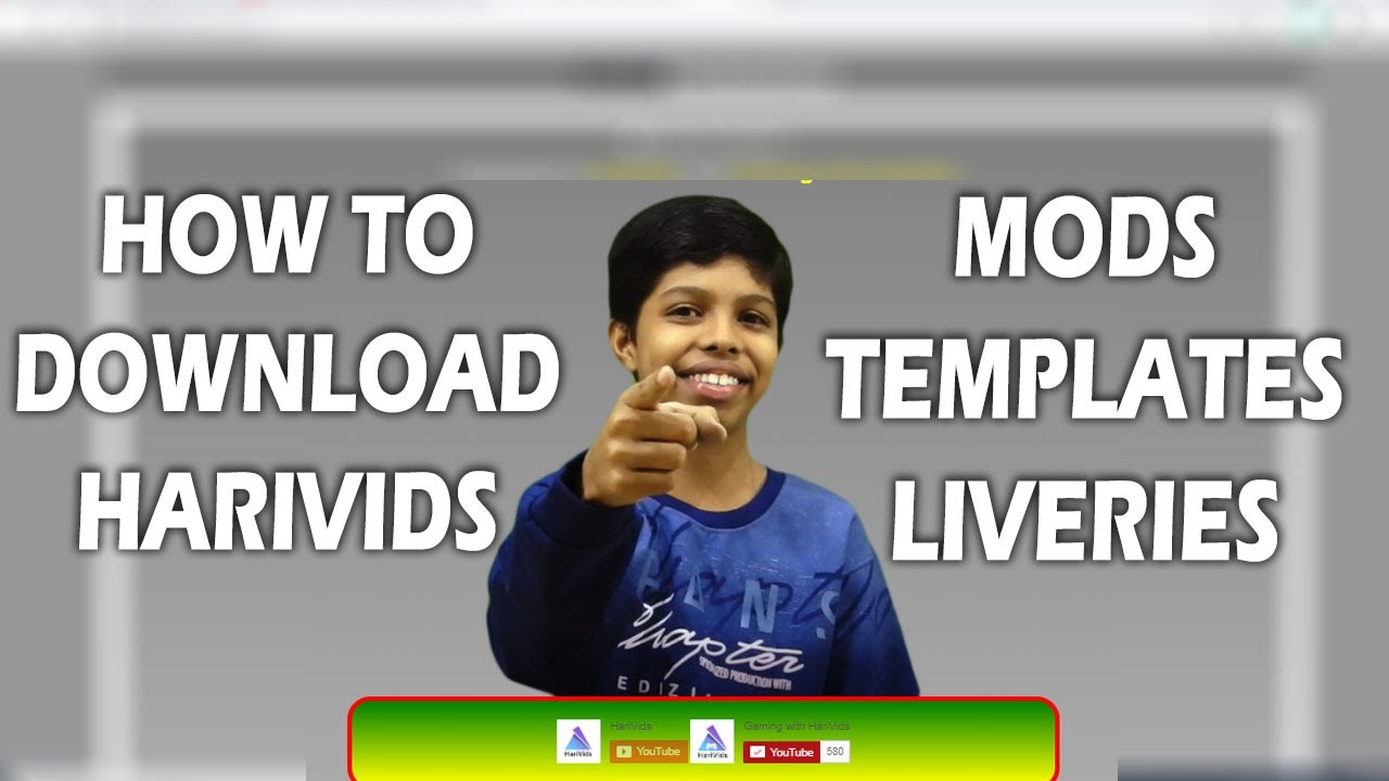 How To Download HariVids | MODS | TEMPLATES | LIVERIES | Bussid | HariVids