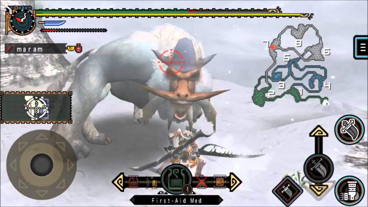 [MHFU for iOS - 8] To find a Blagonga's whisker!
