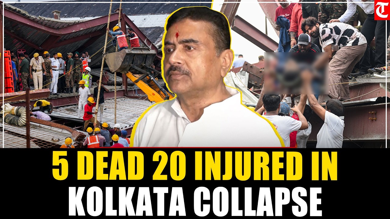 Kolkata Taratala Shed Collapse: 5 Dead, 20 Injured; CM Suvendu Adhikari Gives Update