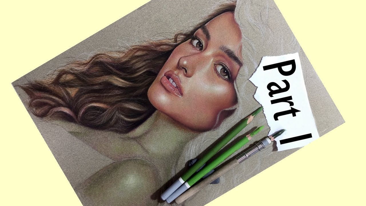 Realistic Portrait Drawing of Liza Soberano (Pastel Pencil) - BMD Portraits