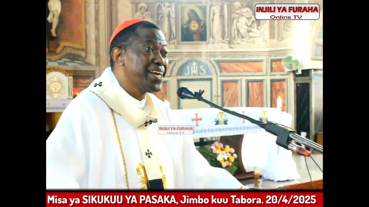 Homilia ya Kardinali Rugambwa | Dominika ya PASAKA 2025. Jimbo kuu Tabora