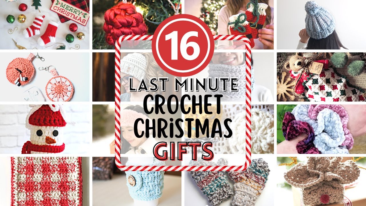 16 LAST MINUTE Crochet CHRISTMAS Gifts People ACTUALLY Want | FREE Crochet Patterns for Christmas 🎄🎄